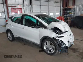 2023 Chevrolet Bolt EV 1LT with VIN 1G1FW6S01P4132303, listed as a IAAI auction lot 41585342 with 43,955 mi miles and . Bid and sale history available at DreamBid. Image 1.