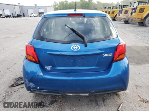 2015 Toyota Yaris L z VIN VNKKTUD37FA039710, wystawiony jako Copart lot #53403255 z przebiegiem 261 266 mil mil oraz Szkoda całkowita • Salvage title. Historia ofert i sprzedaży dostępna na DreamBid. Obrazek 6.