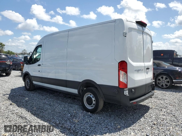 2023 Ford Transit Cargo with VIN 1FTBR1C86PKA12559, listed as a Copart auction lot 60771385 with 11,478 mi miles and Non repairable. Bid and sale history available at DreamBid. Image 2.