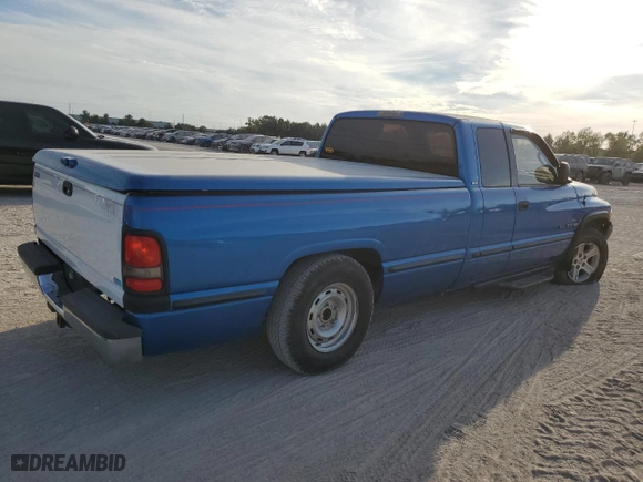 1999 Dodge Ram 1500 with VIN 3B7HC13Y4XG163290, listed as a Copart auction lot 77425154 with 171,439 mi miles and Salvage Title. Bid and sale history available at carsss.com. Image 3.