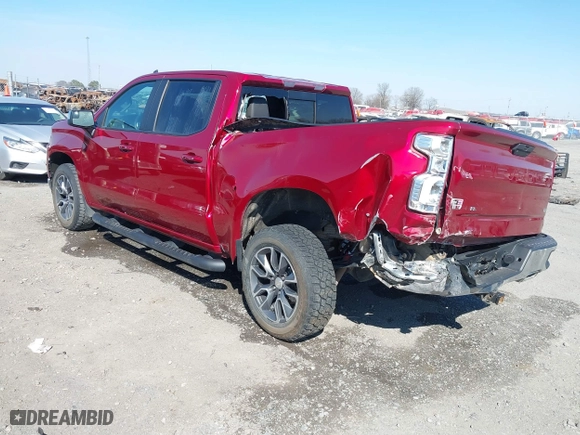 2019 Chevrolet Silverado 1500 LT with VIN 3GCUYDED4KG133999, listed as a IAAI auction lot 41691689 with 88,476 mi miles. Bid and sale history available at carsss.com. Image 3.