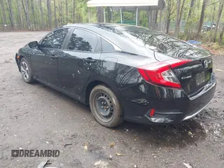 2019 Honda Civic LX with VIN 19XFC2F64KE041024, listed as a IAAI auction lot 42020159 with 36,870 mi miles and . Bid and sale history available at DreamBid. Image 3.