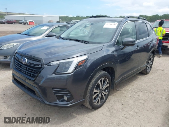 2023 Subaru Forester Limited with VIN JF2SKAPC8PH511882, listed as a IAAI auction lot 42781302 with 22,450 mi miles and . Bid and sale history available at DreamBid. Image 18.