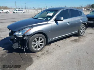 2017 Infiniti QX50 with VIN JN1BJ0RP6HM390308, listed as a IAAI auction lot 41626571 with 66,475 mi miles. Bid and sale history available at carsss.com. Image 2.