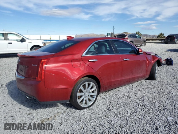 2017 Cadillac ATS Luxury AWD z VIN 1G6AH5RX7H0166072, wystawiony jako Copart lot #44655255 z przebiegiem 133 590 mil mil oraz Szkoda całkowita • Salvage title. Historia ofert i sprzedaży dostępna na DreamBid. Obrazek 3.
