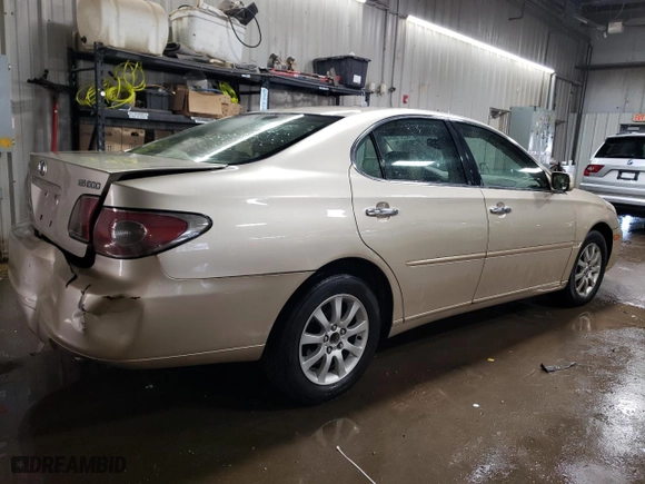 2003 Lexus ES 300 with VIN JTHBF30G736012264, listed as a Copart auction lot 48571864 with 239,723 mi miles and Salvage Title. Bid and sale history available at carsss.com. Image 3.