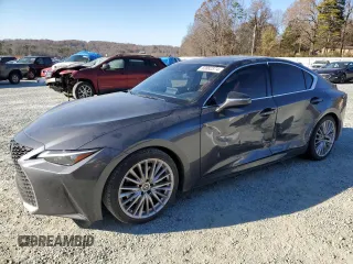 2022 Lexus IS with VIN JTHDA1D24N5120621, listed as a Copart auction lot 83882374 with 19,666 mi miles and Salvage Title. Bid and sale history available at carsss.com. Image 1.