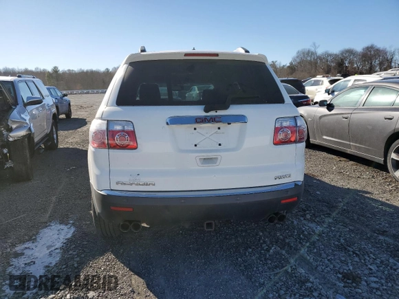 2011 GMC Acadia SLE with VIN 1GKKVPED0BJ371157, listed as a Copart auction lot 43169185 with 170,904 mi miles and Clean Title. Bid and sale history available at carsss.com. Image 6.