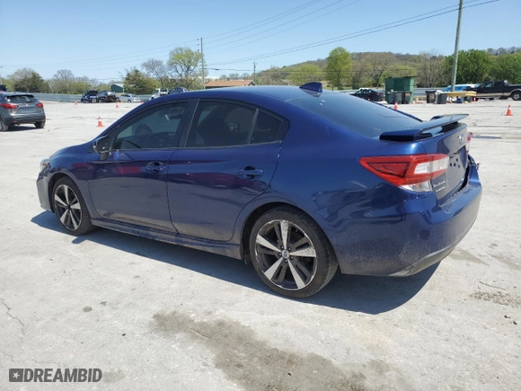 2017 Subaru Impreza Sport with VIN 4S3GKAK61H3604747, listed as a Copart auction lot 52033355 with 90,533 mi miles and Salvage Title. Bid and sale history available at carsss.com. Image 2.