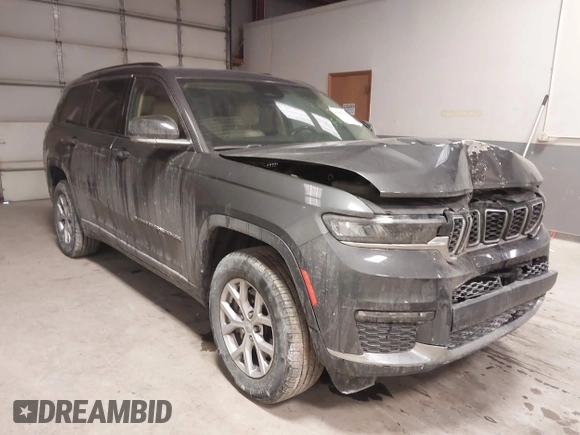 2021 Jeep Grand Cherokee Limited z VIN 1C4RJKBG2M8211010, wystawiony jako IAAI lot #41597639 z przebiegiem 72 615 mil mil oraz . Historia ofert i sprzedaży dostępna na DreamBid. Obrazek 1.