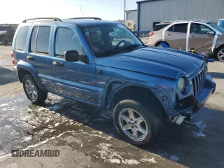 2003 Jeep Liberty Limited with VIN 1J4GL58K73W600258, listed as a Copart auction lot 53797935 with 217,888 mi miles and Salvage title. Bid and sale history available at DreamBid. Image 4.