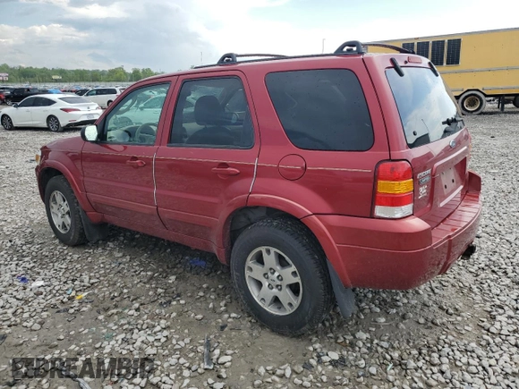2005 Ford Escape Limited with VIN 1FMYU04165KA33277, listed as a Copart auction lot 54407625 with 217,317 mi miles and Salvage title. Bid and sale history available at DreamBid. Image 2.