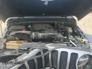 2020 Jeep Wrangler Unlimited Sahara Altitude with VIN 1C4HJXEN7LW134325, listed as a Copart auction lot 53860745 with 64,556 mi miles and Salvage title. Bid and sale history available at DreamBid. Image 11.