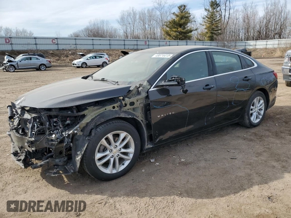 2017 Chevrolet Malibu Hybrid with VIN 1G1ZJ5SU6HF263760, listed as a Copart auction lot 48874415 with 119,880 mi miles and Clean Title. Bid and sale history available at DreamBid. Image 1.