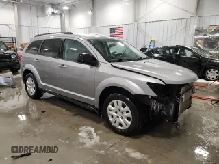 2017 Dodge Journey SE z VIN 3C4PDCAB1HT705098, wystawiony jako Copart lot #44443325 z przebiegiem 112 858 mil mil oraz Czysty tytuł • Clean title. Historia ofert i sprzedaży dostępna na DreamBid. Obrazek 4.