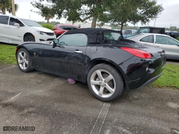2006 Pontiac Solstice with VIN 1G2MB33B56Y000343, listed as a Copart auction lot 74567004 with NaN miles and Salvage Title. Bid and sale history available at carsss.com. Image 2.