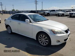 2006 Lexus IS 250 with VIN JTHCK262365001777, listed as a Copart auction lot 54920705 with 177,803 mi miles and Salvage title. Bid and sale history available at DreamBid. Image 4.