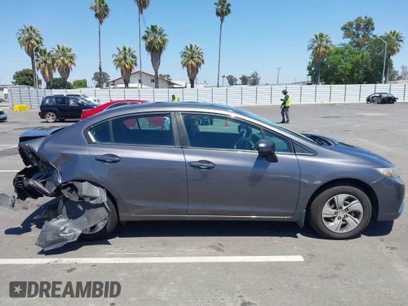 2015 Honda Civic LX с VIN 19XFB2F57FE200232, выставлен на аукционе IAAI как лот 42381508 с пробегом 85 299 миль миль и . История ставок и продаж доступна на DreamBid. Изображение 13.