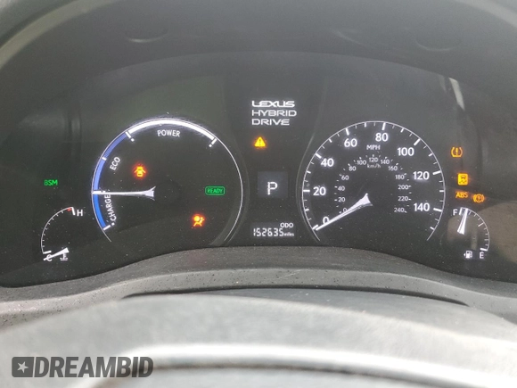 2015 Lexus RX 450h with VIN 2T2ZB1BAXFC004029, listed as a Copart auction lot 43404555 with 152,635 mi miles and Salvage Title. Bid and sale history available at DreamBid. Image 9.