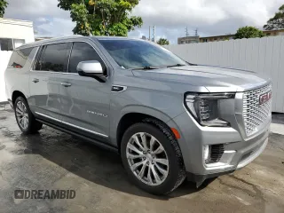 2023 GMC Yukon XL Denali with VIN 1GKS1JKL4PR349627, listed as a Copart auction lot 51690095 with 57,393 mi miles and Clean Title. Bid and sale history available at carsss.com. Image 4.