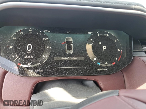 2024 Land Rover Range Rover Sport Dynamic SE z VIN SAL1L9FU6RA174925, wystawiony jako Copart lot #60521285 z przebiegiem Nie podano mil oraz Szkoda całkowita • Salvage title. Historia ofert i sprzedaży dostępna na DreamBid. Obrazek 9.
