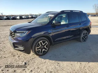2022 Honda Passport Elite with VIN 5FNYF8H01NB023932, listed as a Copart auction lot 83674004 with 26,134 mi miles and Salvage Title. Bid and sale history available at carsss.com. Image 1.