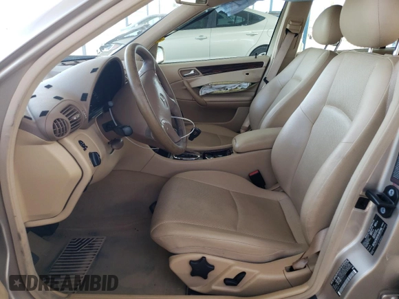 2002 Mercedes-Benz C 230/260/280/320 z VIN WDBRF61J12F232217, wystawiony jako Copart lot #58624275 z przebiegiem 90 495 mil mil oraz Szkoda całkowita • Salvage title. Historia ofert i sprzedaży dostępna na DreamBid. Obrazek 7.