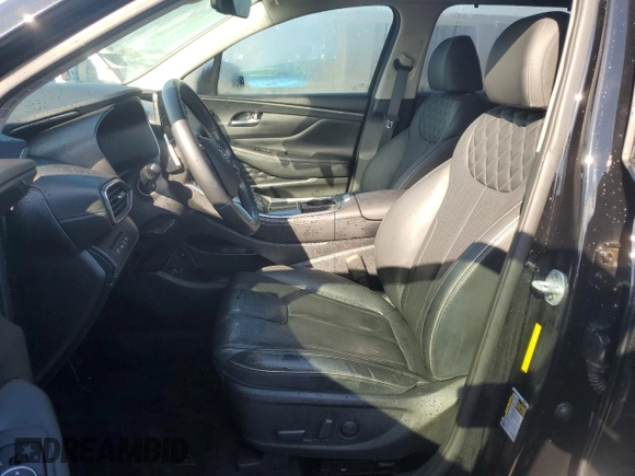 2022 Hyundai Santa Fe Hybrid SEL Premium with VIN KM8S3DA10NU018654, listed as a Copart auction lot 73786674 with 0 mi miles and Non Repairable. Bid and sale history available at carsss.com. Image 7.