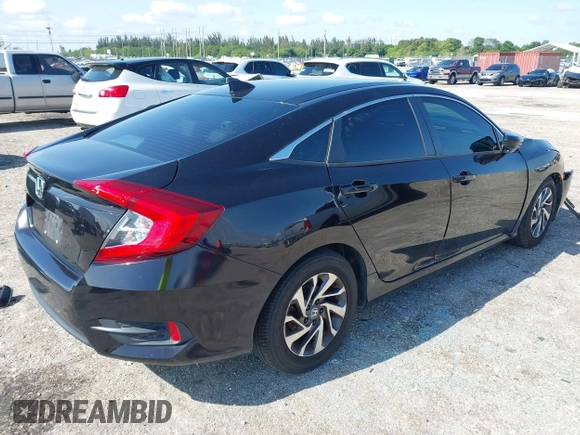2018 Honda Civic Sedan EX with VIN 19XFC2F76JE022336, listed as a IAAI auction lot 41977879 with 75,134 mi miles. Bid and sale history available at carsss.com. Image 4.