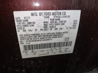 2012 Ford Explorer XLT с VIN 1FMHK8D89CGA05071, выставлен на аукционе IAAI как лот 42794722 с пробегом 66 083 миль миль и . История ставок и продаж доступна на DreamBid. Изображение 9.