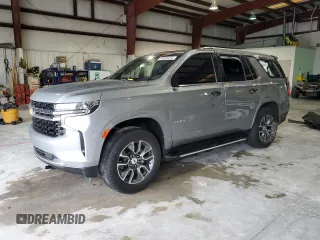 2023 Chevrolet Tahoe z VIN 1GNSKMKT9PR341265, wystawiony jako Copart lot #86634494 z przebiegiem 19 315 mil mil oraz Nie do naprawy • Non repairable. Historia ofert i sprzedaży dostępna na DreamBid. Obrazek 1.