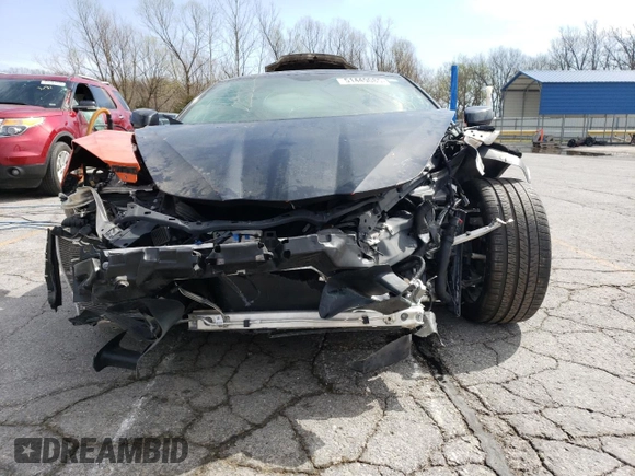 2021 Chevrolet Corvette 2LT with VIN 1G1YB3D45M5108742, listed as a Copart auction lot 51449085 with 21,105 mi miles and Salvage Title. Bid and sale history available at carsss.com. Image 5.