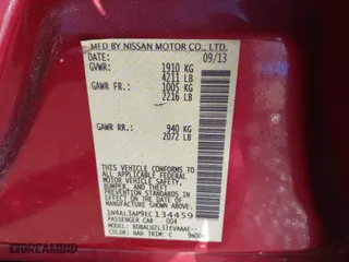 2014 Nissan Altima 2.5 SV with VIN 1N4AL3AP9EC134459, listed as a IAAI auction lot 41758775 with 66,980 mi miles. Bid and sale history available at carsss.com. Image 9.