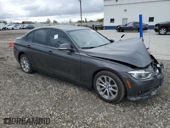 2018 BMW 3 Series 320i xDrive with VIN WBA8E5G5XJNU47441, listed as a Copart auction lot 78300304 with Not Provided miles and Salvage Title. Bid and sale history available at carsss.com. Image 4.