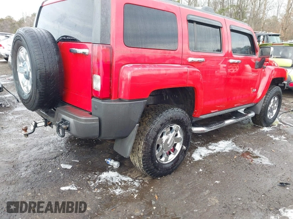 2008 Hummer H3 Luxury z VIN 5GTEN43E288201443, wystawiony jako IAAI lot #41386906 z przebiegiem 165 975 mil mil oraz . Historia ofert i sprzedaży dostępna na DreamBid. Obrazek 4.