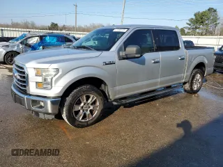 2015 Ford F-150 XL with VIN 1FTEW1CF8FKD66442, listed as a Copart auction lot 47068235 with 136,177 mi miles and Salvage Title. Bid and sale history available at carsss.com. Image 1.