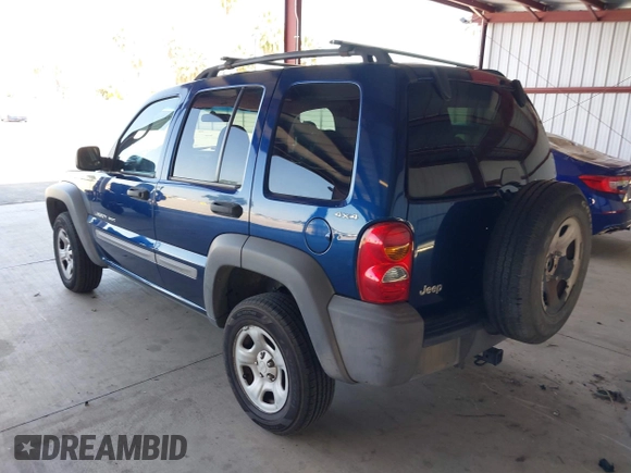 2002 Jeep Liberty Sport with VIN 1J4GL48K32W145174, listed as a IAAI auction lot 42028324 with 291,896 mi miles. Bid and sale history available at carsss.com. Image 3.