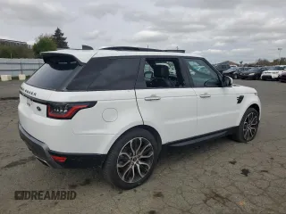 2022 Land Rover Range Rover Sport HSE Silver Edition with VIN SALWR2SU0NA203900, listed as a Copart auction lot 47750885 with 8,415 mi miles and Salvage title. Bid and sale history available at DreamBid. Image 3.