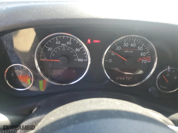 2015 Jeep Wrangler Unlimited Rubicon Hard Rock with VIN 1C4HJWFG2FL686556, listed as a Copart auction lot 54049955 with 126,675 mi miles and Salvage Title. Bid and sale history available at carsss.com. Image 9.