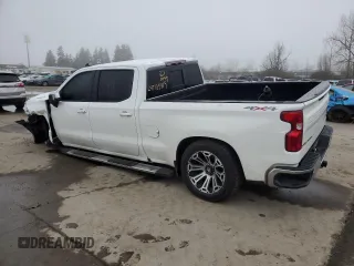 2021 Chevrolet Silverado 1500 LT with VIN 3GCUYDET6MG120259, listed as a Copart auction lot 88009355 with 138,923 mi miles and Salvage Title. Bid and sale history available at carsss.com. Image 2.