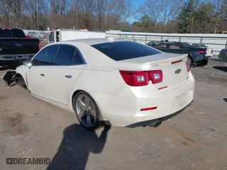 2014 Chevrolet Malibu LTZ with VIN 1G11J5SX7EF204252, listed as a IAAI auction lot 41439734 with 193,123 mi miles. Bid and sale history available at carsss.com. Image 3.