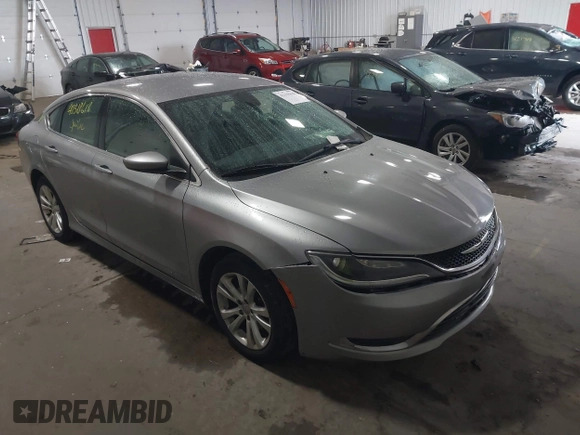 2015 Chrysler 200 Limited with VIN 1C3CCCAB4FN719970, listed as a IAAI auction lot 42318618 with 117,679 mi miles and . Bid and sale history available at DreamBid. Image 6.