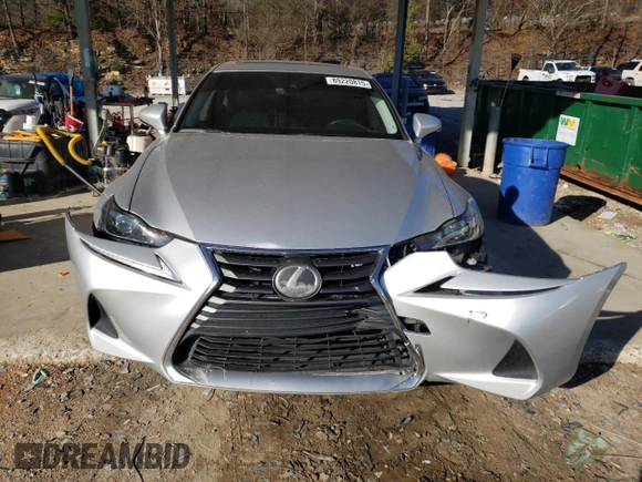 2017 Lexus IS with VIN JTHBA1D24H5049724, listed as a Copart auction lot 89220815 with 110,657 mi miles and Salvage Title. Bid and sale history available at carsss.com. Image 5.