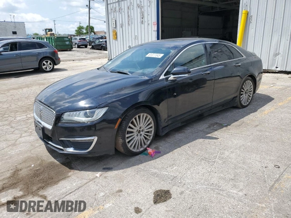 2017 Lincoln MKZ Hybrid Reserve with VIN 3LN6L5MU2HR606497, listed as a Copart auction lot 61377345 with 127,684 mi miles and Clean title. Bid and sale history available at DreamBid. Image 1.