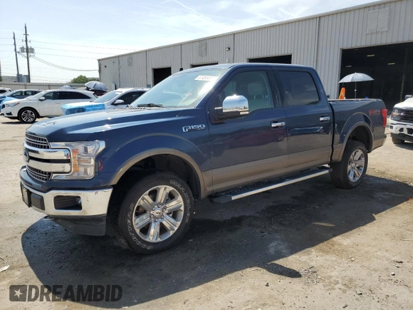 2020 Ford F-150 XL with VIN 1FTEW1E52LFC63073, listed as a Copart auction lot 57453495 with 22,718 mi miles and Salvage title. Bid and sale history available at DreamBid. Image 1.