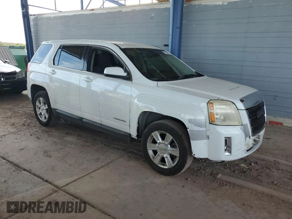 2013 GMC Terrain SLE with VIN 2GKALMEK7D6269675, listed as a Copart auction lot 77629194 with 176,977 mi miles and Salvage Title. Bid and sale history available at carsss.com. Image 4.