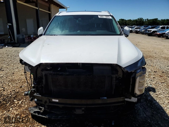2020 Hyundai Palisade SEL with VIN KM8R34HE4LU110211, listed as a Copart auction lot 58011805 with 64,216 mi miles and Salvage title. Bid and sale history available at DreamBid. Image 5.