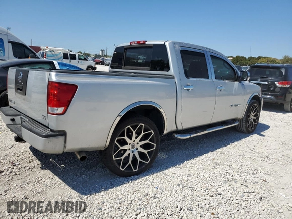 2008 Nissan Titan XE with VIN 1N6AA07D78N325394, listed as a Copart auction lot 47346415 with 247,793 mi miles and Salvage Title. Bid and sale history available at carsss.com. Image 3.