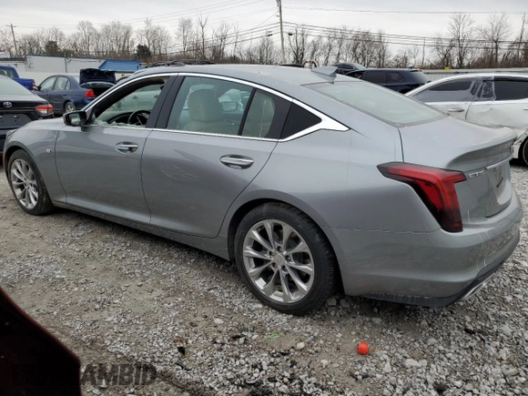 2023 Cadillac CT5 Premium Luxury with VIN 1G6DN5RK4P0123799, listed as a Copart auction lot 41427475 with Not provided miles and Non repairable. Bid and sale history available at DreamBid. Image 2.