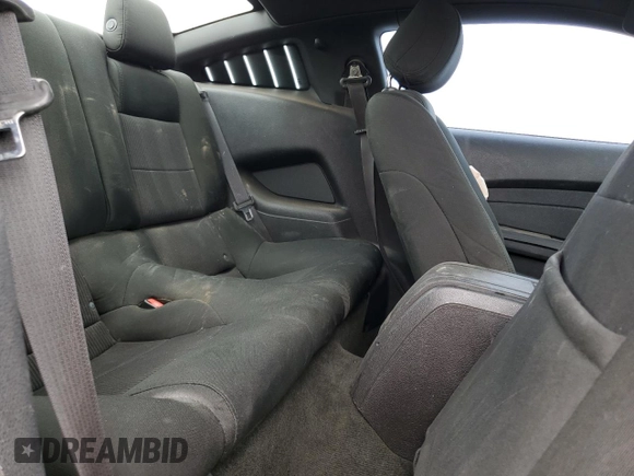 2014 Ford Mustang V6 with VIN 1ZVBP8AM5E5267551, listed as a Copart auction lot 56055935 with 153,842 mi miles and Salvage title. Bid and sale history available at DreamBid. Image 10.